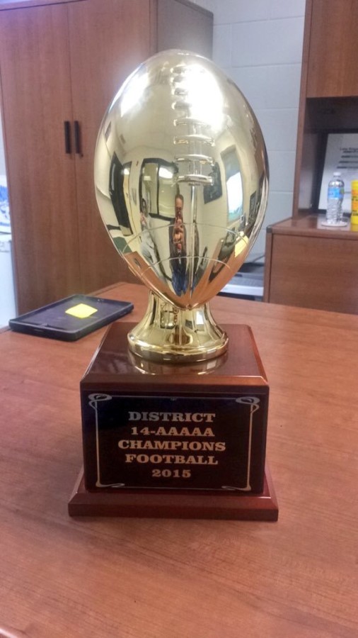 District 14-5A Championship Trophy 2015