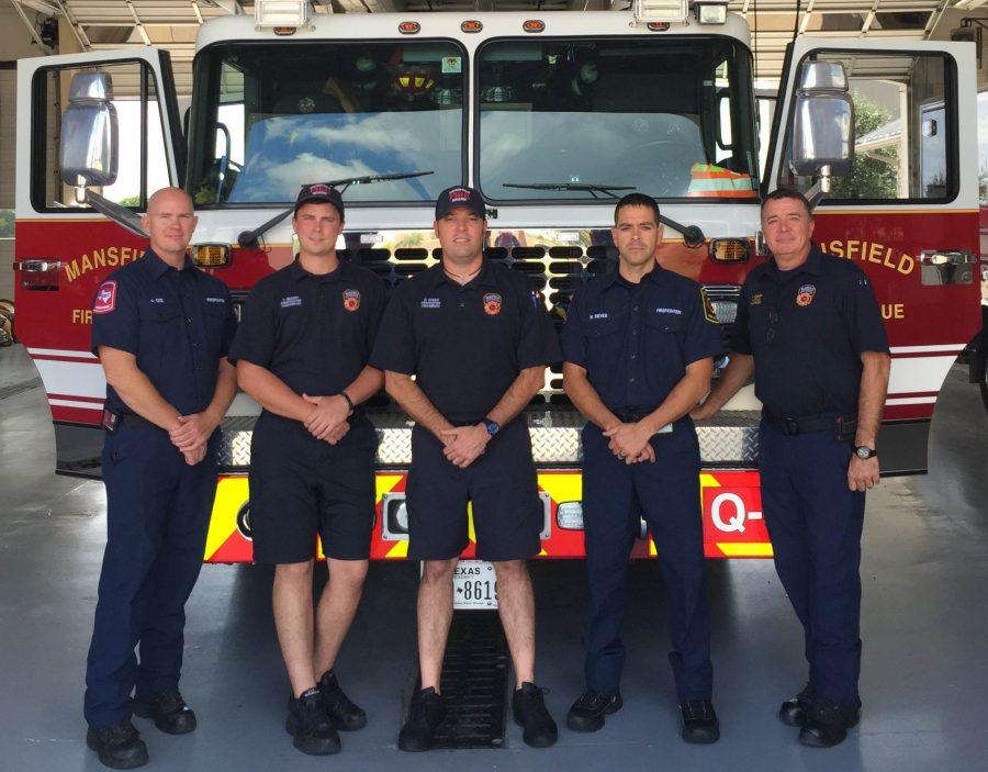 Mansfield Fire Department crew of fire station three