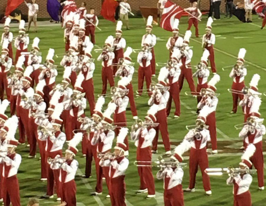On the Field with the Pride of OU