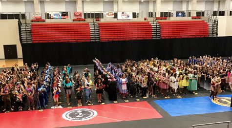 LRHS JV Winterguard lines up for awards