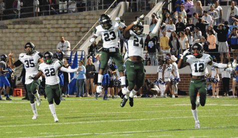 The Eagles celebrate their win over Summit.