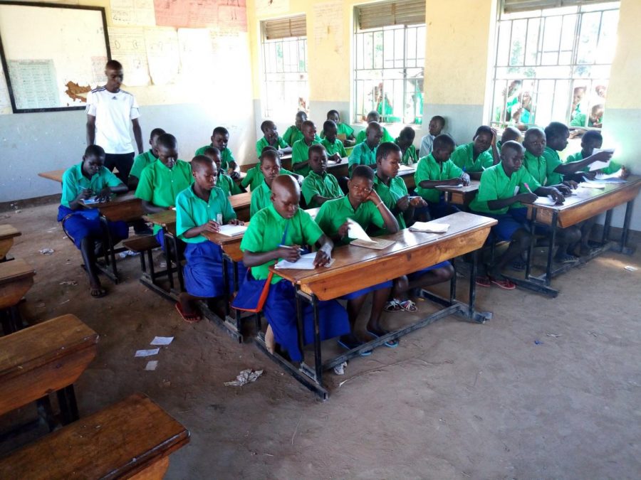 Students in Uganda partnered with Lake Ridge AVID students to exchange letters.