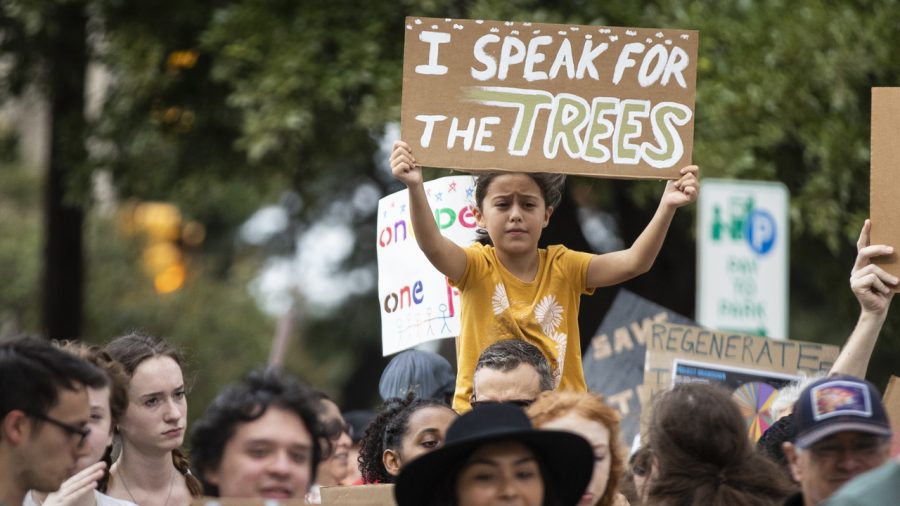 On Friday, September 20th, protesters took to the streets of Fort Worth to protest climate change, with many teen activists in their ranks.