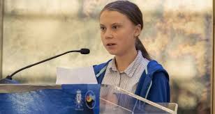 One of the Leaders of the Global Climate Strike movement, Thunberg seeks for world governments and corporations to take responsibility for their inaction.