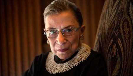 Supreme Court Justice Ruth Bader Ginsburg was known for her strong stance on issues of equality. 