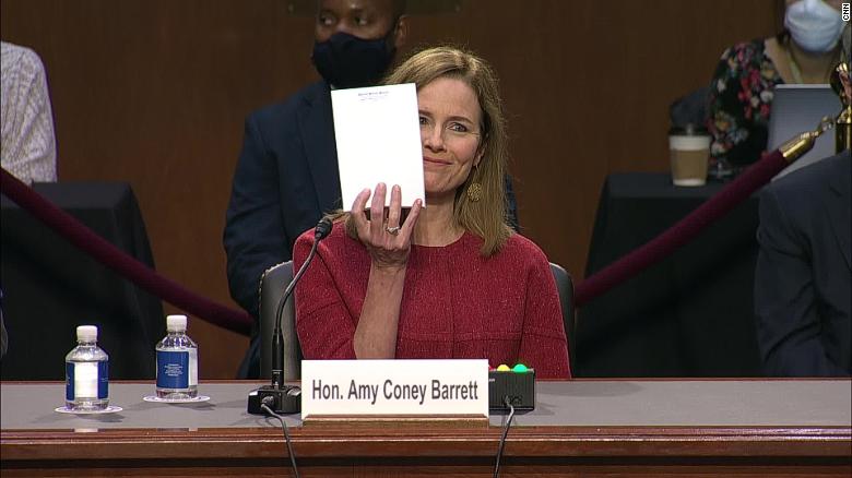 Amy Coney Barrett is the newest Supreme Court Justice in the United States. 