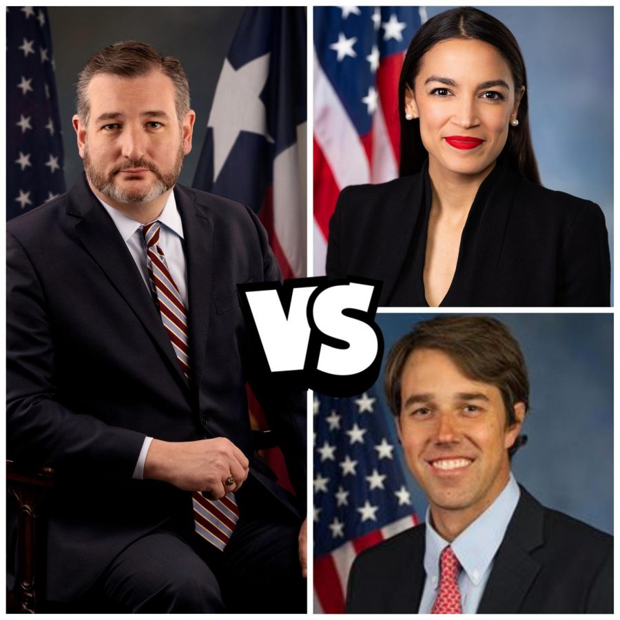 Texas+Senator%2C+Ted+Cruz%2C+is+under+fire+for+fleeing+his+constituents%3B+meanwhile%2C+his+political+adversaries%2C+Beto+ORourke+and+Alexandra+Ocasio-Cortes%2C+stepped+in+to+help+during+Texas+winter+storm.+