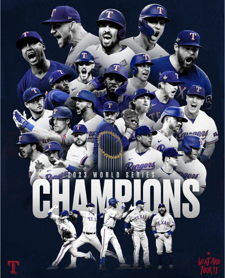 Texas+Rangers%3A+2023+World+Series+Champions